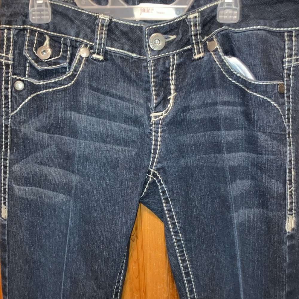 Dark washed denim Jake jeans
